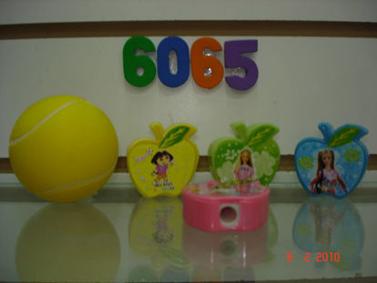 Imagen de SACAPUNTAS INFANTIL X4 U 4.24